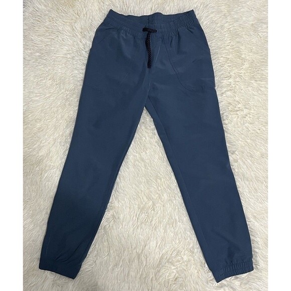 Youth PATAGONIA Elastic Waist Pants Sz 12 Dark Grey Joggers - Picture 1 of 7